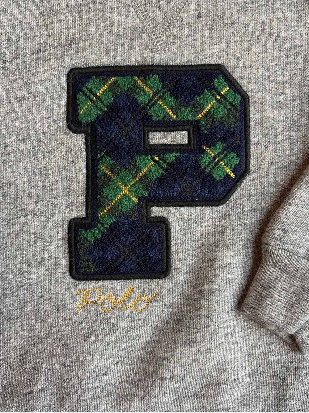 Polo Ralph Lauren Toddlers 18 Months Varsity Letter 